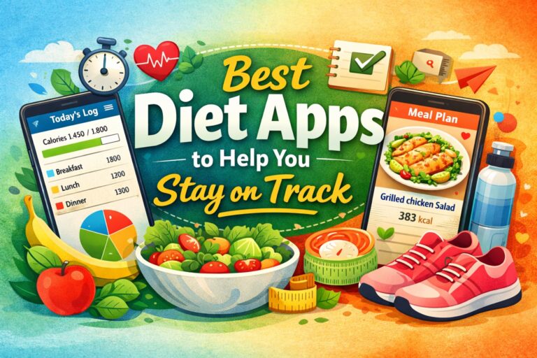Apps to Help You Stay on Track With Your Diet
